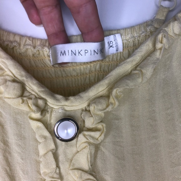 Minkpink Yellow Sun Dress XS - Picture 9 of 9